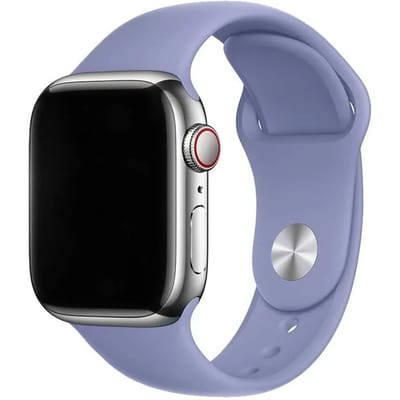 2+1 | Apple Watch Bandje - Siliconen - Engelse Lavendel