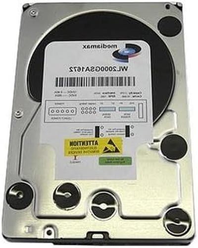 Interne Harde Schijf - Opslagstation Data - Bestanden Opslaan - Hoge Snelheid - 2 TB - Zilver