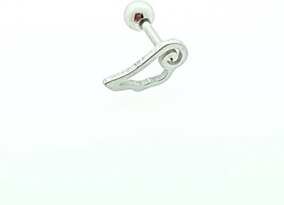 Aramat Jewels | Piercings | Chirurgisch Stalen Helix Piercing Vleugel | | | |8mm | Staal | Volwassenen | Verkleurd niet