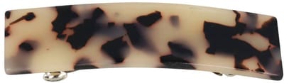 Haarsoires Haarspeld Patentspeld 7cm - Recht – Marmer Patroon – Beige - Haarspelden voor Dames - Haarklem - Haarclip - Haaraccessoires - Hair Clip - Decoratieve Haaraccessoire