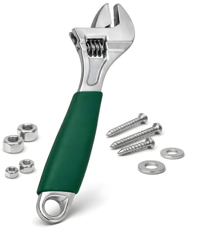 Lomera Verstelbare Moersleutel - Verstelbare Sleutel - Moersleutel - Verstelbare Steeksleutel - Steeksleutel Verstelbaar - Rolsleutel - Monkey Wrench - Crescent Wrench - Universele Sleutel - Sleutel voor Bouten en Moeren