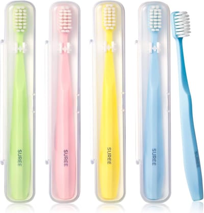Tandenborstel met 10000 Ultrafijne Nano Haren voor Gevoelig Tandvlees