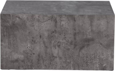 York salontafel 60x80x40cm donkergrijs.