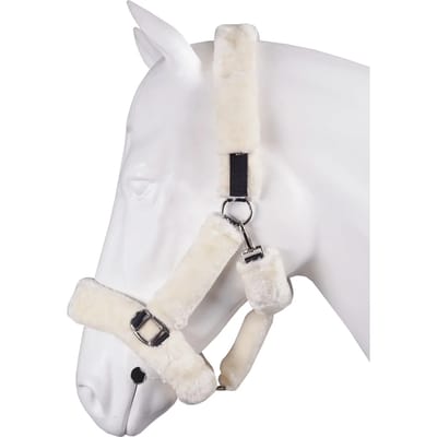 Halsband voor paard met beschermende vacht HORKA