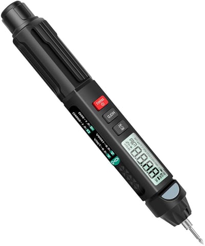 Digitale Multimeter - Spanningstester Pen - Elektrische Tests - Automatische Detectie - 6000 Tellingen - Transparant