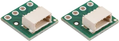 Pololu 4815 JST SH breakoutboard 4 pin male side entry 1.0 mm pitch set van 2 breadboard adapter 2.54 mm