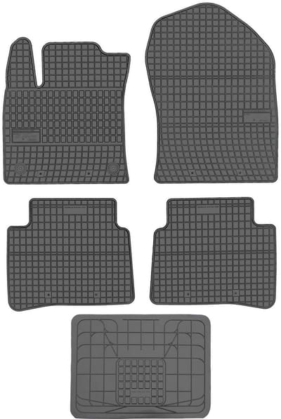 Max-Dywanik Frogum Serie - Rubber Vloermatten - Toyota Prius IV - Zonder Stoppers