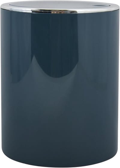 Kleine Pedaalemmer Badkamer Toilet Prullenbak 6 Liter Pastel Petrol