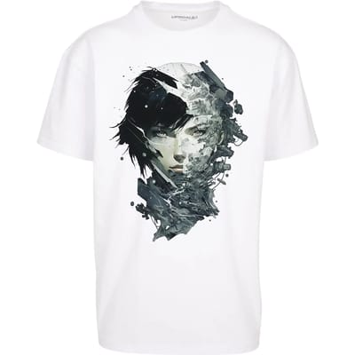 Mister Tee - Puppet Master Heavy Oversize Heren T-shirt - S - Wit