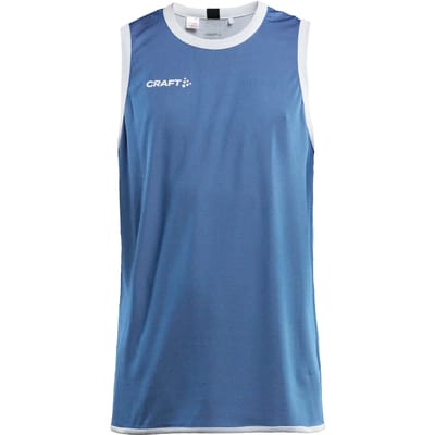 Craft Progress Reversible Basket Singlet M 1911109 - Club Cobolt/White - 3XL
