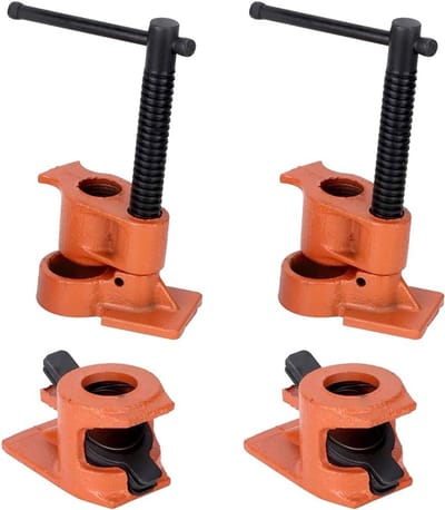 1/2 inch buisklemmen voor houtbewerking - Snelle ontgrendelingsklemmen, stevige bevestiging voor houten buizen en materialen (2)