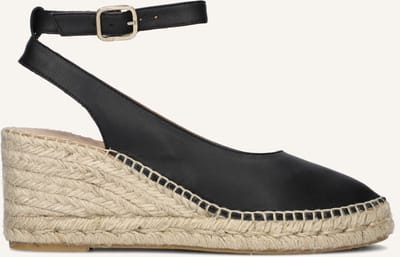 AYANA Yu669 Espadrilles - Zomer Schoenen - Dames - Zwart - Maat 38