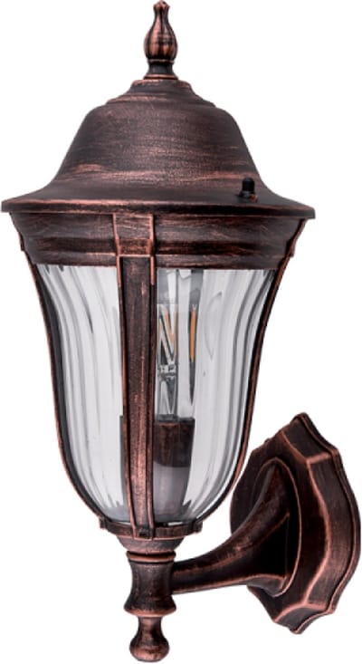 ELMARK - APPLIQUE EXTÉRIEURE MARK 1XE27 CUIVRE VIEUX 96201WU/BRB E27 60W IP44