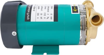 Drukverhogingspomp - Automatische pomp - Waterdruk verhogen - Messing pompkop - 15m opvoerhoogte - Groen