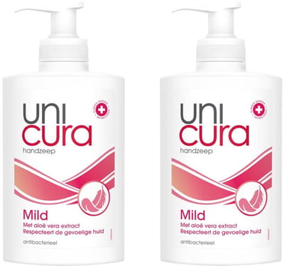 Unicura Handzeep Mild - 2 x 250 ml