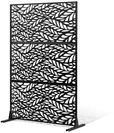 Lifero Tuin Scherm - Tuin Privacy scherm - Kamer Scherm - Decoratieve Wand - Scheidings Wand - Design Tuin Scherm - Metaal