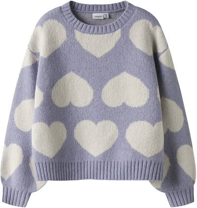 NAME IT - NKFBRENA LS LOOSE KNIT - Meisjes - Truien