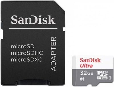 SanDisk Micro SD 32 GB - Memory Card - met Adapter