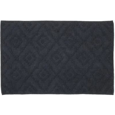 Sealskin -  Aztec Badmat 60x90 cm - Katoen -  Donkergrijs