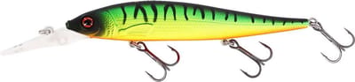 Westin Jerkbite MR Jerkbait 11cm 15g Suspending – Medium Runner Twitchbait voor Snoek en Roofvis - Kleur : Firetiger
