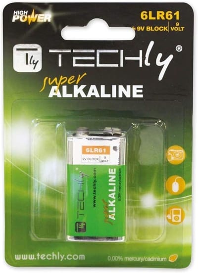 9V Blok Batterijen Alkaline Krachtpatser 1 Stuks