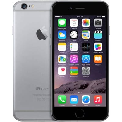 Gereviseerd Apple Origineel Apple iPhone 6 1GB RAM 16/64/128GB ROM Mobiele Telefoon Met Enkele SIM 16GB simple set grijze kleur