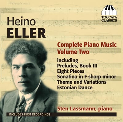 Sten Lassmann - Complete Piano Music Volume Two (CD)