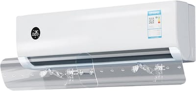 Airconditioner Afleider - Windgeleider Wandmontage - Comfort Verhogend - Uitschuifbaar Ontwerp - 50-102cm - Wit