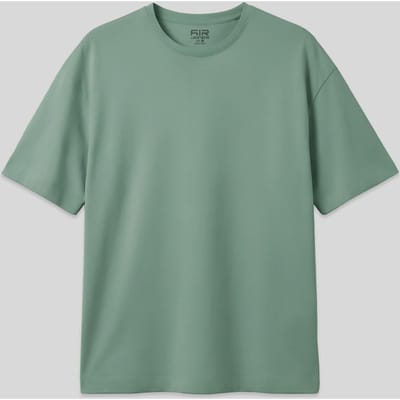 Oversized Katoenen Crew Neck T-Shirt