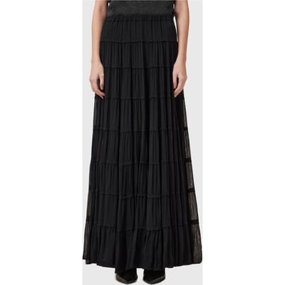 AllSaints Eva Maxi Skirt Black Taglia: 10 | Maxi gonne Outlet | Donna | Nero