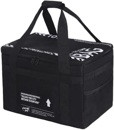 Ruime 20L Opbergtas voor Kamperen met Handvatten, Ideale Organizer voor Kookgerei, Perfect voor Buitenactiviteiten en Grillen