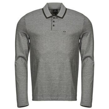 Armani Exchange Xm001068_af10366 Lange Mouw Poloshirt Grijs S Man