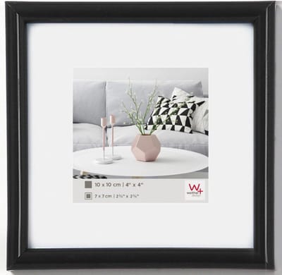 Walther Galeria - Kunststof lijst - Fotoformaat 20x20 cm - Zwart
