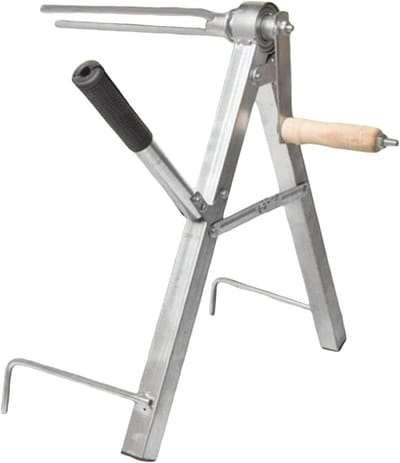Tuinslang Haspel - Slanghouder Opberger - Tuin Water Geven - Antikantel Standaard - Tot 15 Meter - Zwart