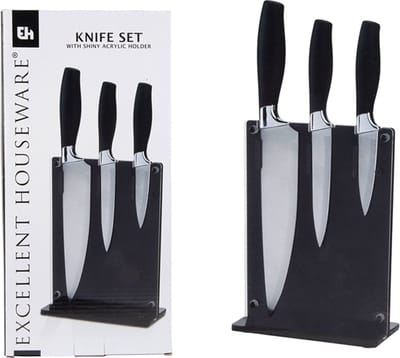 Excellent Houseware Luxe messenset 3 delig in messenblok