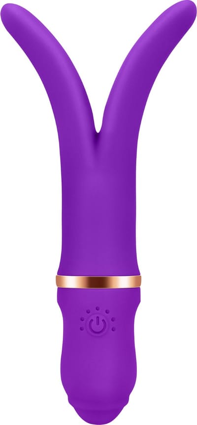 Cupitoys® Vork vibrator - Paars - 7 standen - Vibrators voor vrouwen en mannen - Sex toys voor vrouwen en mannen