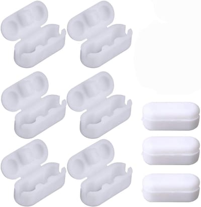 Kettingverbinders - Rolgordijnonderdelen - Ketting Reparatie - 50 Stuks Pakket - 1.7 x 0.7 cm - Wit