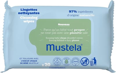 Multifunctionele reinigingsdoekjes voor zachte en gehydrateerde huid - 20 stuks