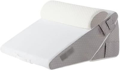 JOYNEXTBUY - Rugsteunkussen - Verstelbaar Hellingkussen - Ergonomisch - Helling Kussen - Traag schuim - Slaapsteun - Leeskussen