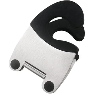 Potzijclips Antisliplepelhouderclip Handige keukengadgets Rubberen pan-inzetstukken Keukengereedschap