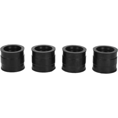 4 stuks Carburateur Interface Isolator Inlaatspruitstuk Adapter Past voor Honda CB550 Four 550 1974 black