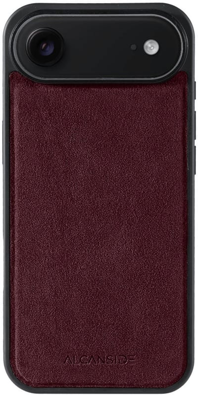 iPhone 17 Air - Alcantara Back Cover - Wine Red