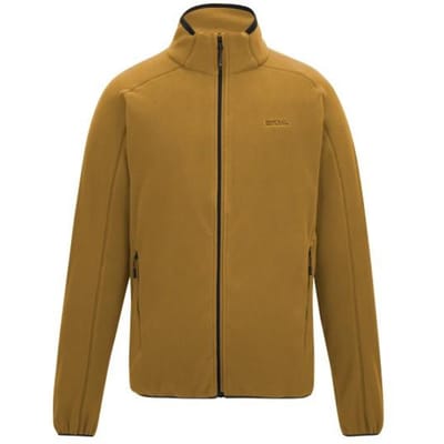 Regatta Heren Hadfield Full Zip Fleece Jas (Hout Bruin)