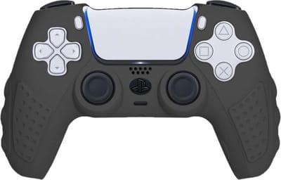 KELERINO. Hoesje geschikt voor Playstation 5 Controller - Deluxe Zwart