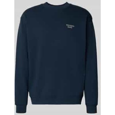 Regular fit sweatshirt van puur katoen