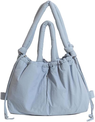 Puffer Tote Tas - Grote Crossbody Tas - Reizen en Winkelen - Verstelbare Band