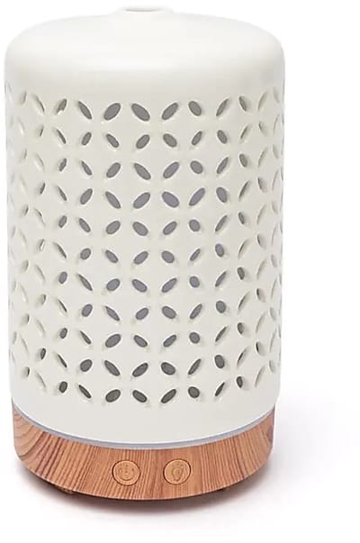 Aroma diffuser Bloem des Levens keramiek USB – 9 cm x 15 cm