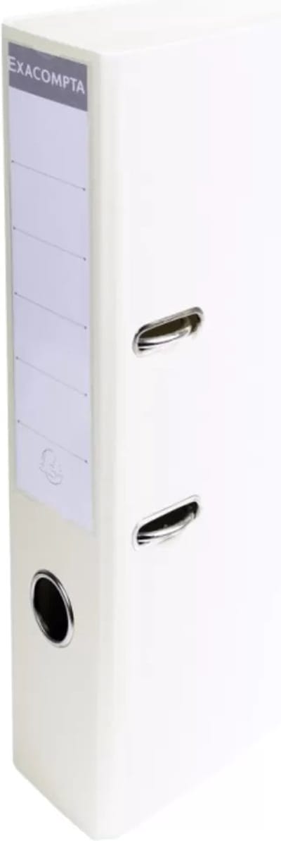 Exacompta Prem'Touch® PVC Ordner met hefboom - rug 70 mm - A4 - Wit - 53748E