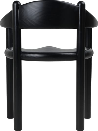 Gubi Daumiller eetkamerstoel - black pine