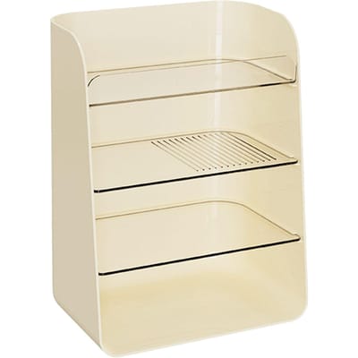 Cosmetisch Schap Licht Luxe Meerlaags Make-up Schap Badkamer Aanrecht Organizer voor Slaapkamer beige